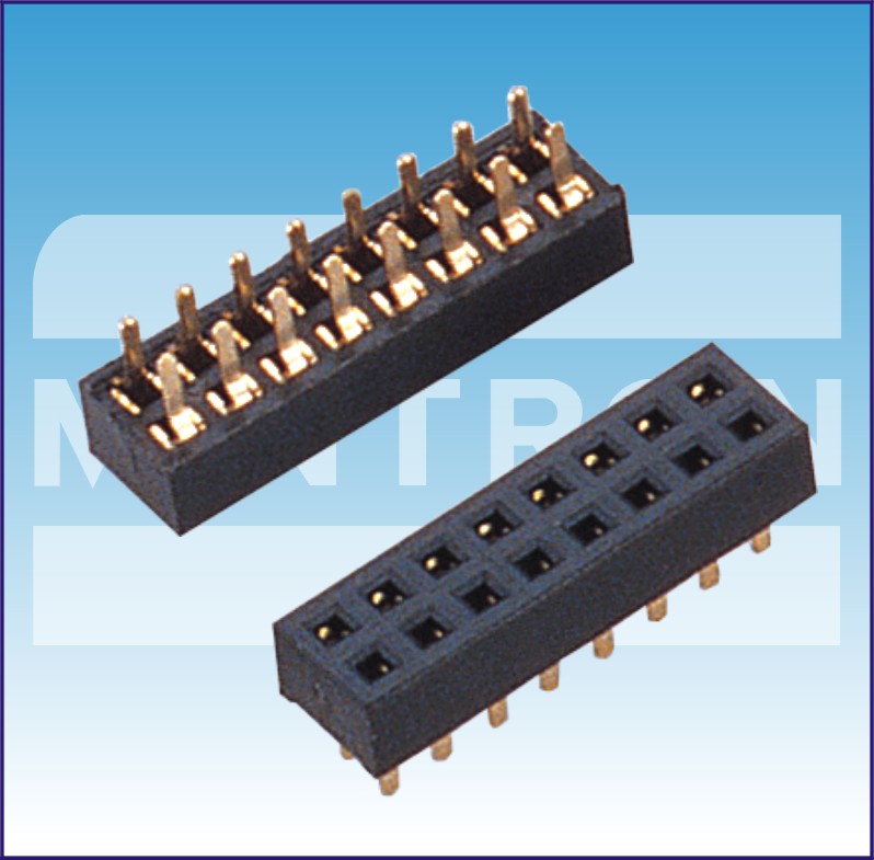 1.27mm Female Header Connectors